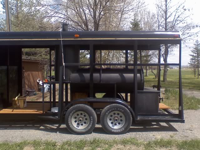 Mobile BBQ Smoker